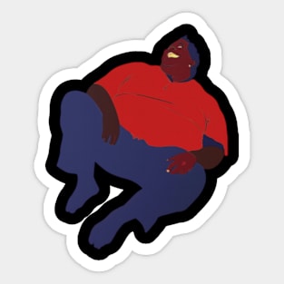 Fat Albert Merchandise Lines Sticker